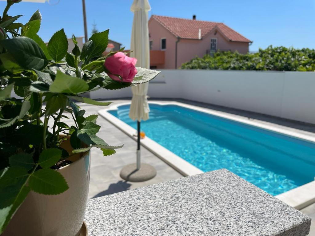 Apartment Edita Plano Trogir With Private Pool Kültér fotó